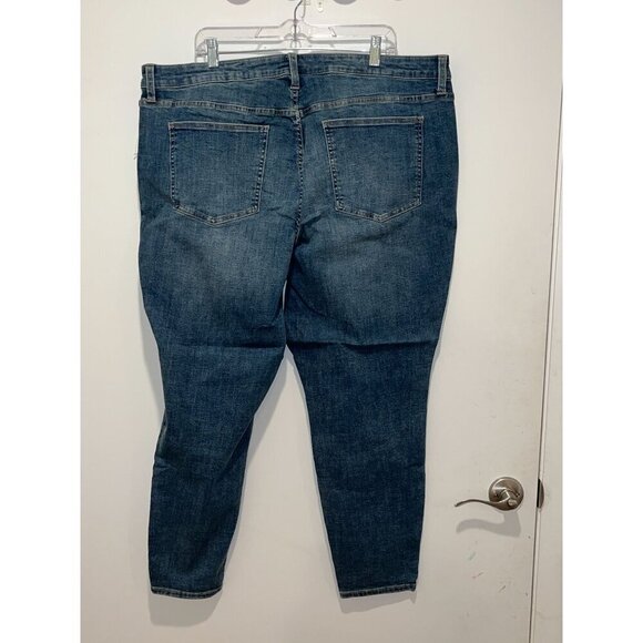 NWT Pistola Womens Plus Size 24w Dark Wash Stretch Skinny Jeans - Picture 4 of 10